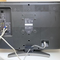 SHARP LC-26E8 26インチテレビの画像