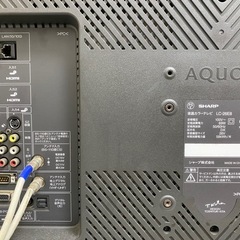 SHARP LC-26E8 26インチテレビの画像