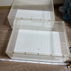 レプタイルボックス　ワイド　2個セットの画像