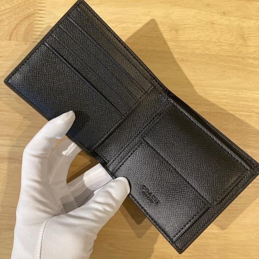 コーチ 2つ折財布F⑥【新品未使用】