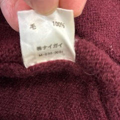 【無料】Polo by Ralph Lauren ニットベスト メンズM（穴あり・リメイク素材用）の画像