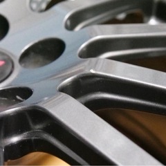 SUBARU STI 純正OP 17インチ7.5J+48 ガンメタホイールの画像