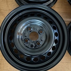 ダイハツ純正　14インチ　鉄ホイール、スチールホイールの画像