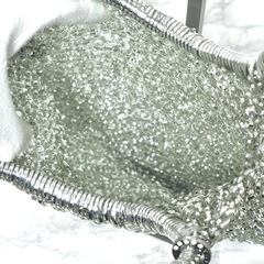 【極美品】ANTEPRIMA アンテプリマ ワイヤーバッグ ハンドバッグ ラウンド型 シルバー② の画像