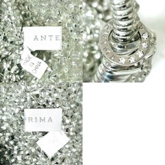 【極美品】ANTEPRIMA アンテプリマ ワイヤーバッグ ハンドバッグ ラウンド型 シルバー② の画像