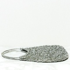 【極美品】ANTEPRIMA アンテプリマ ワイヤーバッグ ハンドバッグ ラウンド型 シルバー② の画像