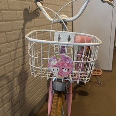 女の子　自転車　16インチ　ボンボンリボンちゃんの画像