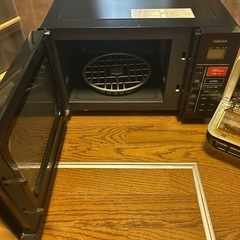 電子レンジ、オーブントースター2点の画像
