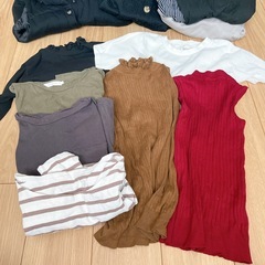 大人 レディース M 服 セット まとめ売り トップス ワンピース デニムの画像
