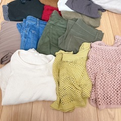 大人 レディース M 服 セット まとめ売り トップス ワンピース デニムの画像