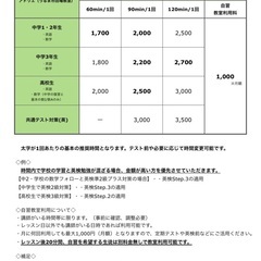 個別学習サポート【数・英】うるま市安慶名の画像