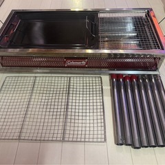 コールマンbbqグリルの画像