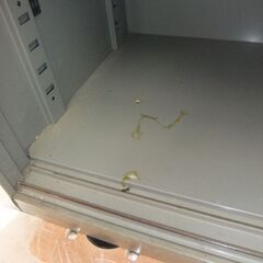 コクヨ スチール キャビネット 書庫 オフィス収納 書類棚 グレー 中古品**10903の画像