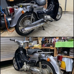HONDA リトルカブ　littlecub ホンダ　走る止まる曲がるOK 軽整備済み　書類有り　原付　50cc 通勤　通学　カスタムベースの画像