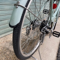 26㌅安全整備士組立リサイクル自転車の画像