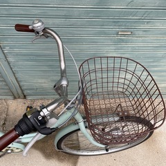26㌅安全整備士組立リサイクル自転車の画像