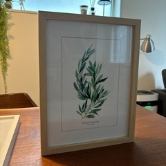 Francfranc 額縁付きアートポスター2枚セットの画像