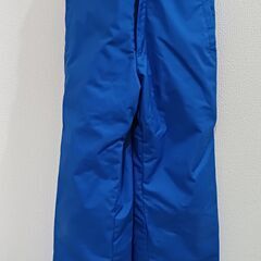 デサント キッズ スキー スノボ 上下セット イエロー/ネイビー サイズ130の画像