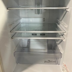 2510-382 三菱ノンフロン冷凍冷蔵庫 MR-P15ED-KW 2018年製 定格内容積 146L 動作確認済み キズ 汚れありの画像