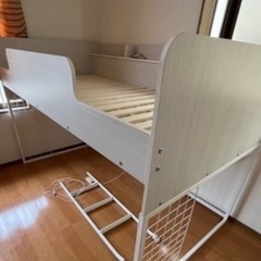 美品ニトリロフトベッドの画像