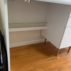 フランフラン エルドラド デスク ドレッサーの画像