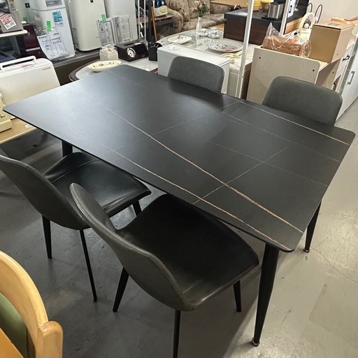 天板セラミック/耐熱耐水ダイニングセット