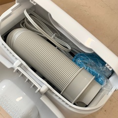 美原店 三菱 ふとん乾燥機 AD-X50-W 2019年製 ホワイト　Wサイズマット付き  の画像
