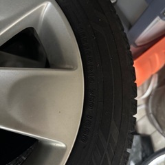 日産モコ　MG22S 純正ホイール　スタッドレスタイヤの画像