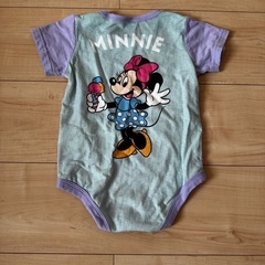 ミニー　ロンパースの画像