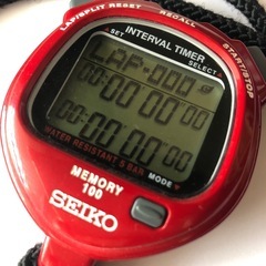 SEIKOストップウォッチ　インターバルタイマーの画像