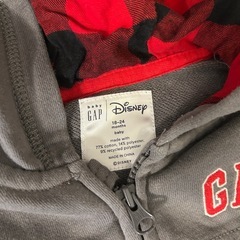 baby GAP ミッキー ロンパースの画像