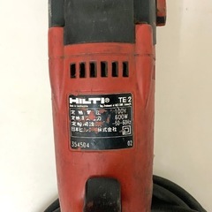 HILTI ヒルティ TE2 ロータリーハンマドリル 電動ハンマドリル /はつりの画像