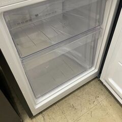 リサイクルショップどりーむ荒田店　No4920 冷蔵庫　２ドア　ニトリ　２０２４年製　１４０L　オシャレなブラック♪　お手頃価格♪の画像