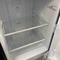 リサイクルショップどりーむ荒田店　No4920 冷蔵庫　２ドア　ニトリ　２０２４年製　１４０L　オシャレなブラック♪　お手頃価格♪の画像