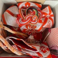 子供用　着物帯　七五三の画像