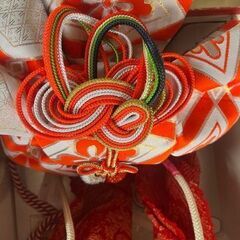 子供用　着物帯　七五三の画像