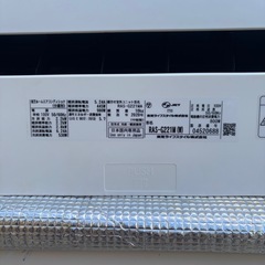 🌈【標準工事費込み】【⭐️全額返金保証⭐️】 TOSHIBA 東芝　エアコン 2020年 G-Mシリーズ ホワイト RAS-G221M-W [おもに6畳用 /100V]の画像