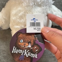 USJユニバ　ハミクマぬいぐるみの画像