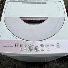 シャープ洗濯機　ES-G4E2 4.5kg
