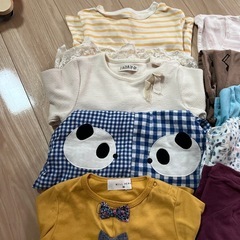 女の子　90 秋服14点の画像