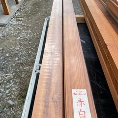 希少　松　縁甲板　赤白追柾　9枚セットの画像
