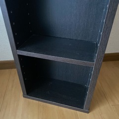 細めのカラーボックス③　三段の画像