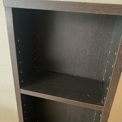 細めのカラーボックス③　三段の画像