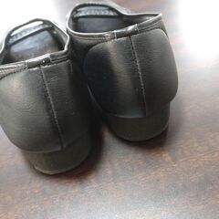 （訳アリ）日本製　ドンキーポイント　23.5ｃｍ　抗菌防臭加工　色　黒　女性用シューズの画像