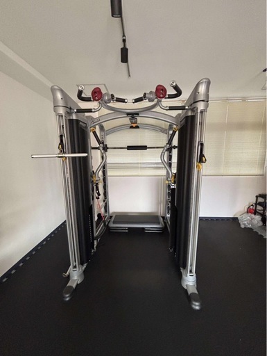 マルチスミスマシン、ベンチ付きパワーラック　2台セット