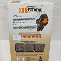 Yaktrax ヤクトラックス XTR EXTREME スパイク がんじき 滑り止め シューズアイゼン 雪道 凍結対策 Smallサイズ　251016-①-8Tの画像