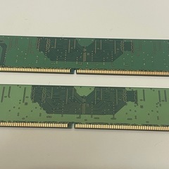 2枚セット　デスクトップPC用メモリ、SAMSUNG製256MB DDR PC2700 CL2.5の画像