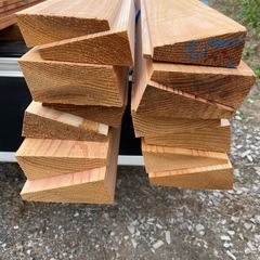 杉　赤白　広小舞　105x4000mm 木材の画像