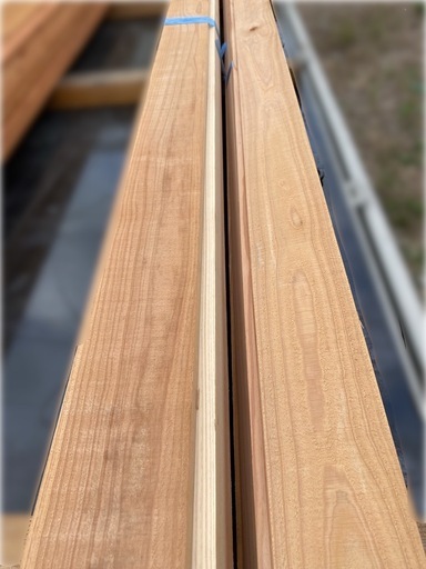 杉　赤白　広小舞　105x4000mm 木材