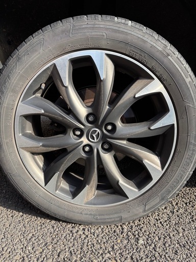 225/55/R19 タイヤ　ホイールセット　マツダ/MAZDA CX5着用  　　